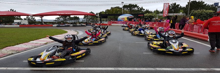 Karting para despedidas en Sanxenxo